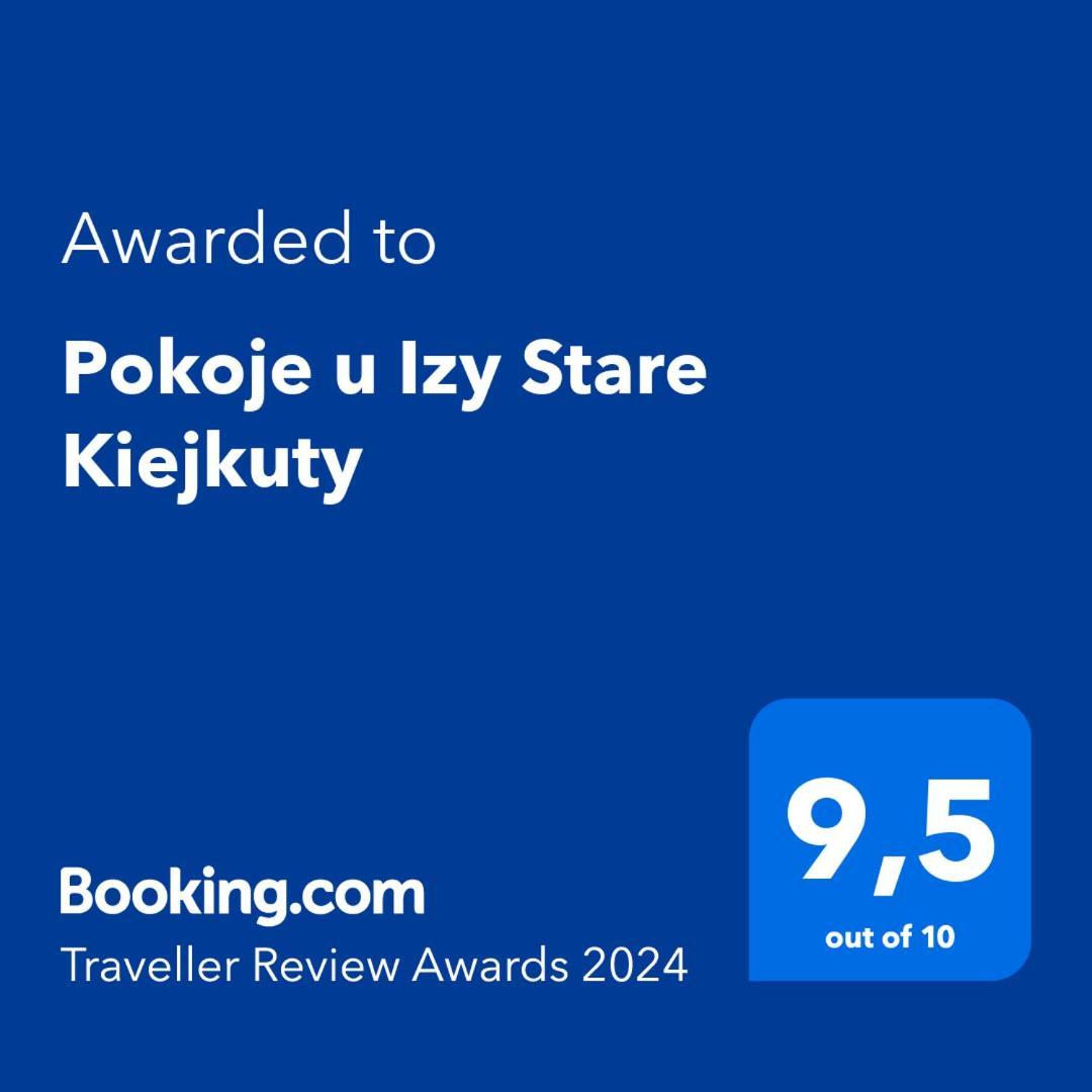 Pokoje U Izy Stare Kiejkuty Szczytno  Exterior foto